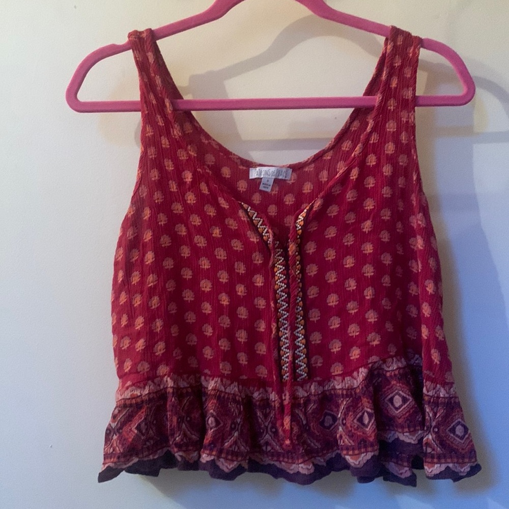 red swing tank